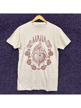 Mana Vivir Sin Aire Tour T-Shirt Size Medium